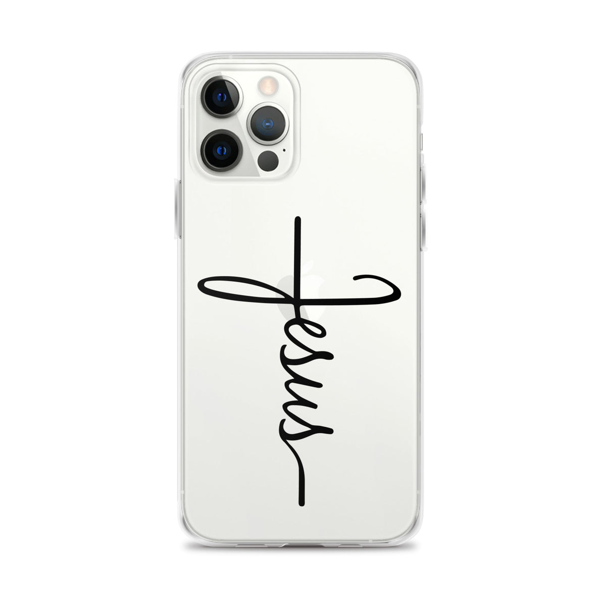 Kreuz mit Jesus Schrift - iPhone-Hülle - GfoitMa - iPhone 12 Pro Max