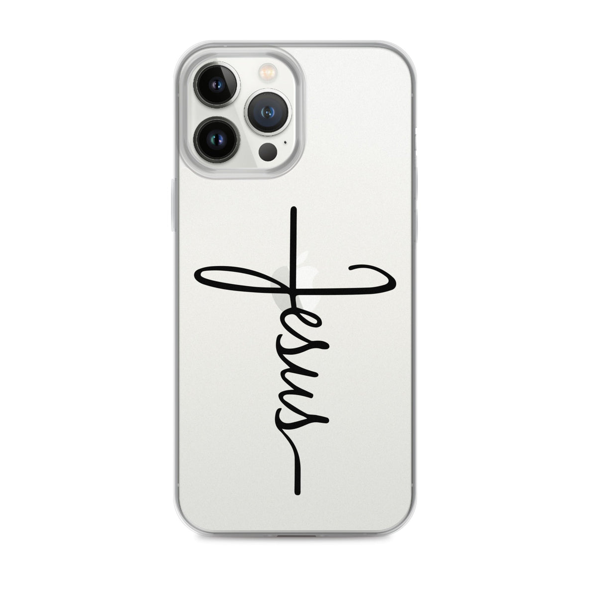 Kreuz mit Jesus Schrift - iPhone-Hülle - GfoitMa - iPhone 13 Pro Max