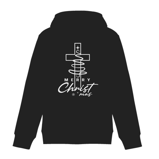 Kreuz und Christbaum – Merry Christ*mas Design - Zipper - Jacken/ Zipper - Black Pure - GfoitMa