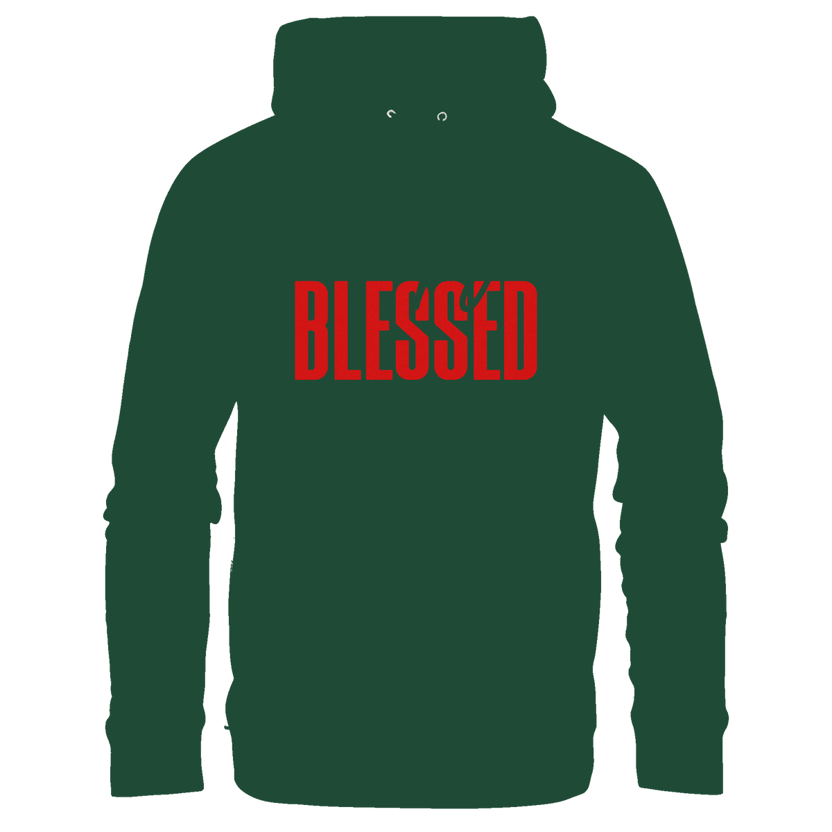 Simply Blessed | Christliches Design mit klarer Botschaft - Kids Premium Hoodie - Kids & Babys - Bottlegreen - GfoitMa