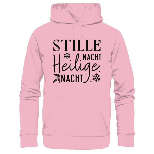 Stille Nacht, heilige Nacht – Die wahre Botschaft von Weihnachten - Kids Premium Hoodie - Kids & Babys - Light Pink - GfoitMa