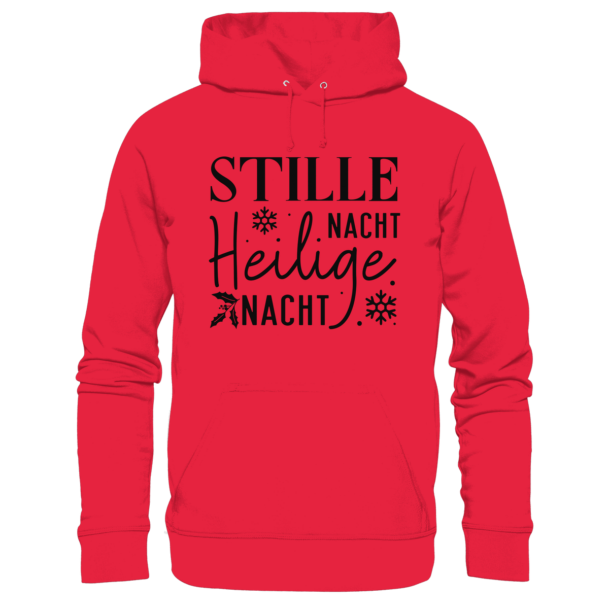 Stille Nacht, heilige Nacht – Die wahre Botschaft von Weihnachten - Kids Premium Hoodie - Kids & Babys - Rot - GfoitMa