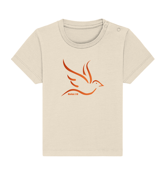 Taube/Heiliger Geist - Baby Organic Shirt - Kids & Babys - Natural Raw - GfoitMa