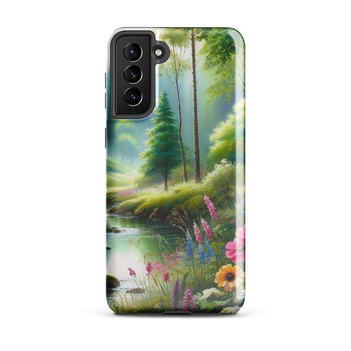 Wald in Wasserfarben - Hardcase Samsung®-Hülle - Samsung Galaxy S21 Plus - GfoitMa