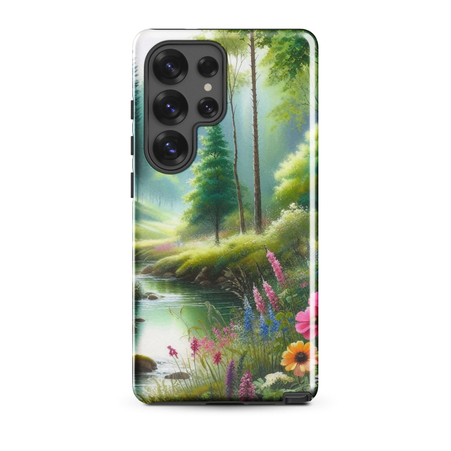 Wald in Wasserfarben - Hardcase Samsung®-Hülle - Samsung Galaxy S25 Ultra - GfoitMa
