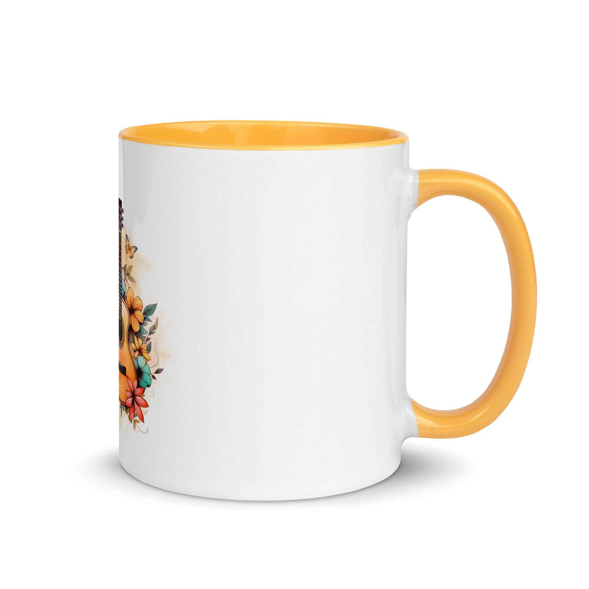Der Herr ist meine Stärke und mein Lied - Exodus 15:2 - Tasse mit farbiger Innenseite