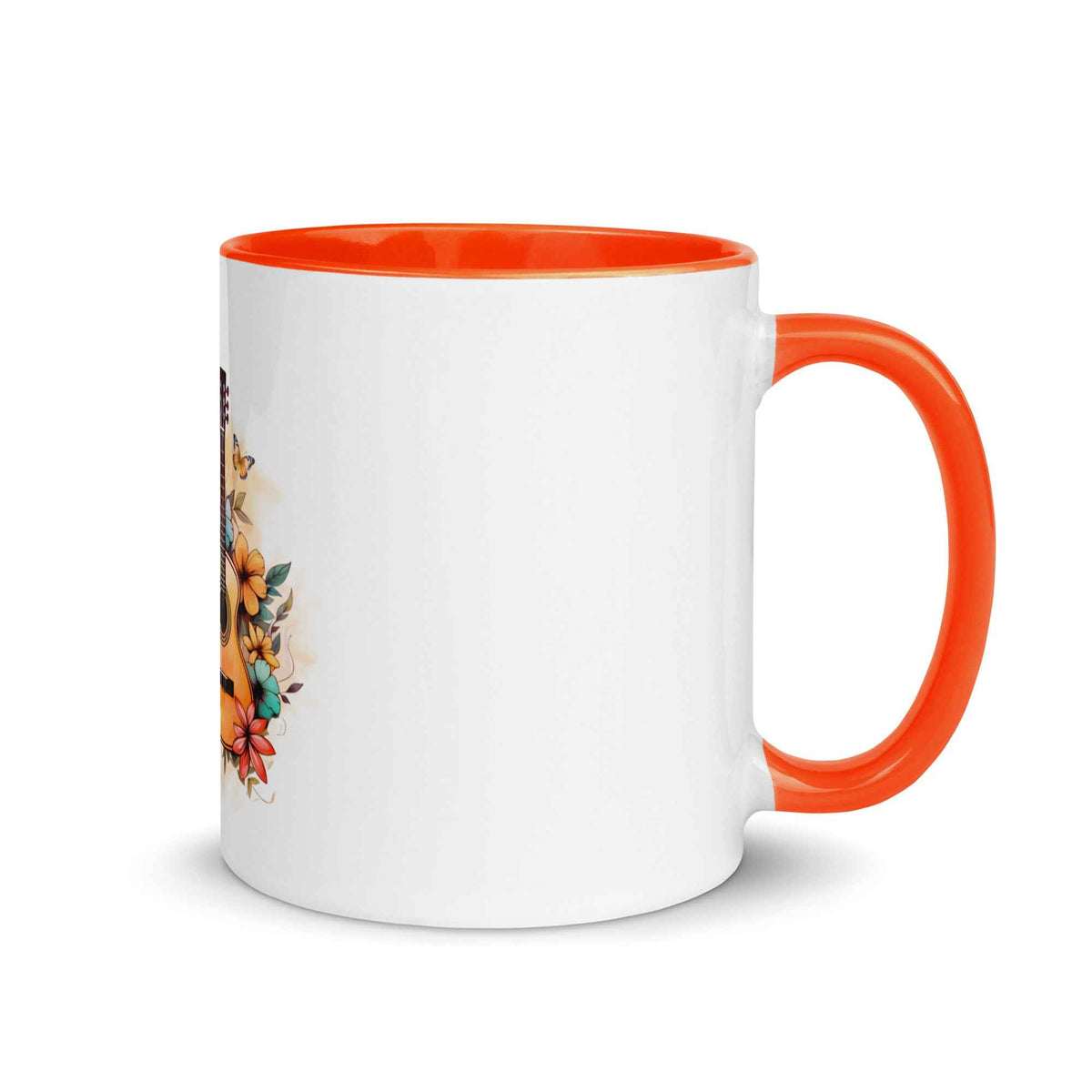 Der Herr ist meine Stärke und mein Lied - Exodus 15:2 - Tasse mit farbiger Innenseite