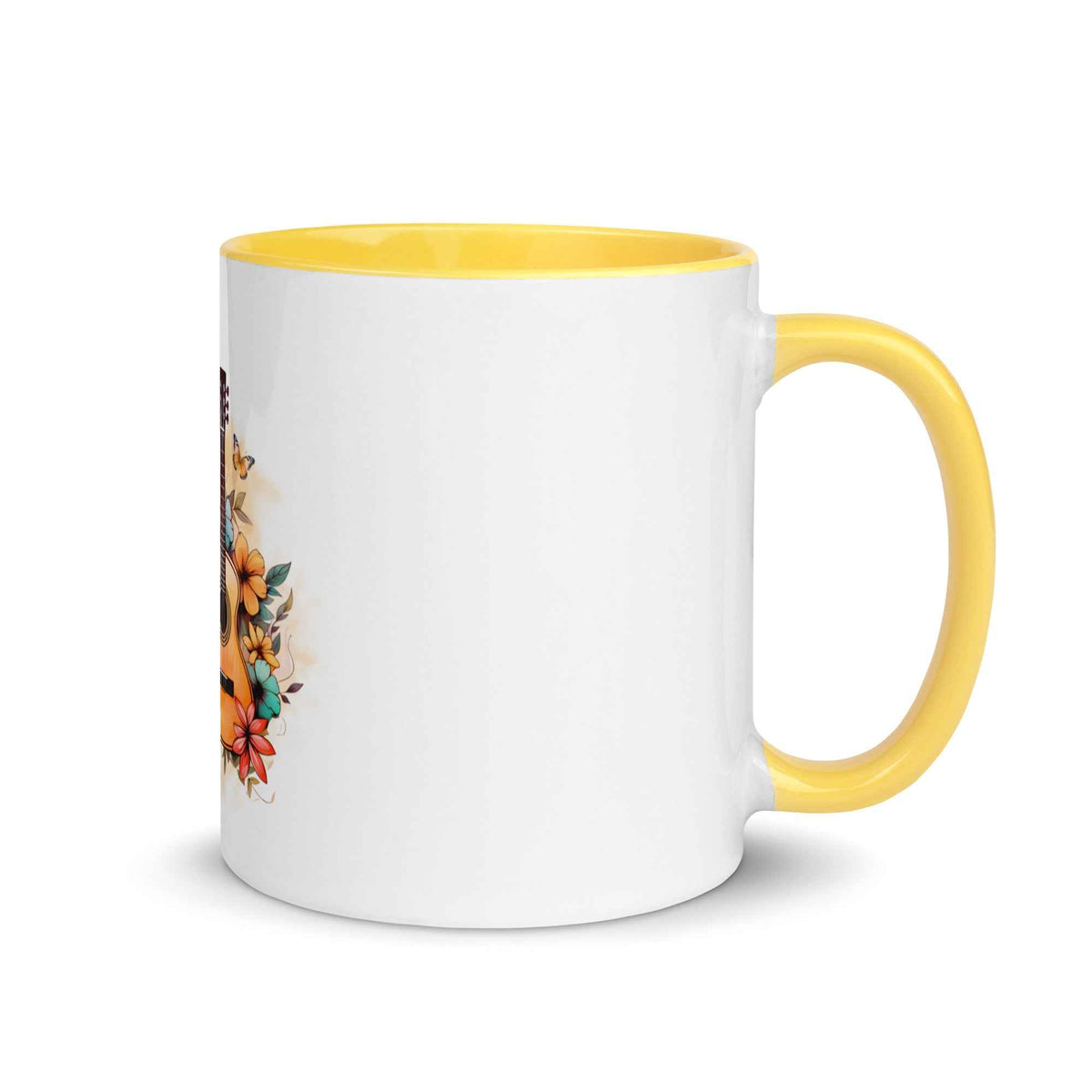 Der Herr ist meine Stärke und mein Lied - Exodus 15:2 - Tasse mit farbiger Innenseite