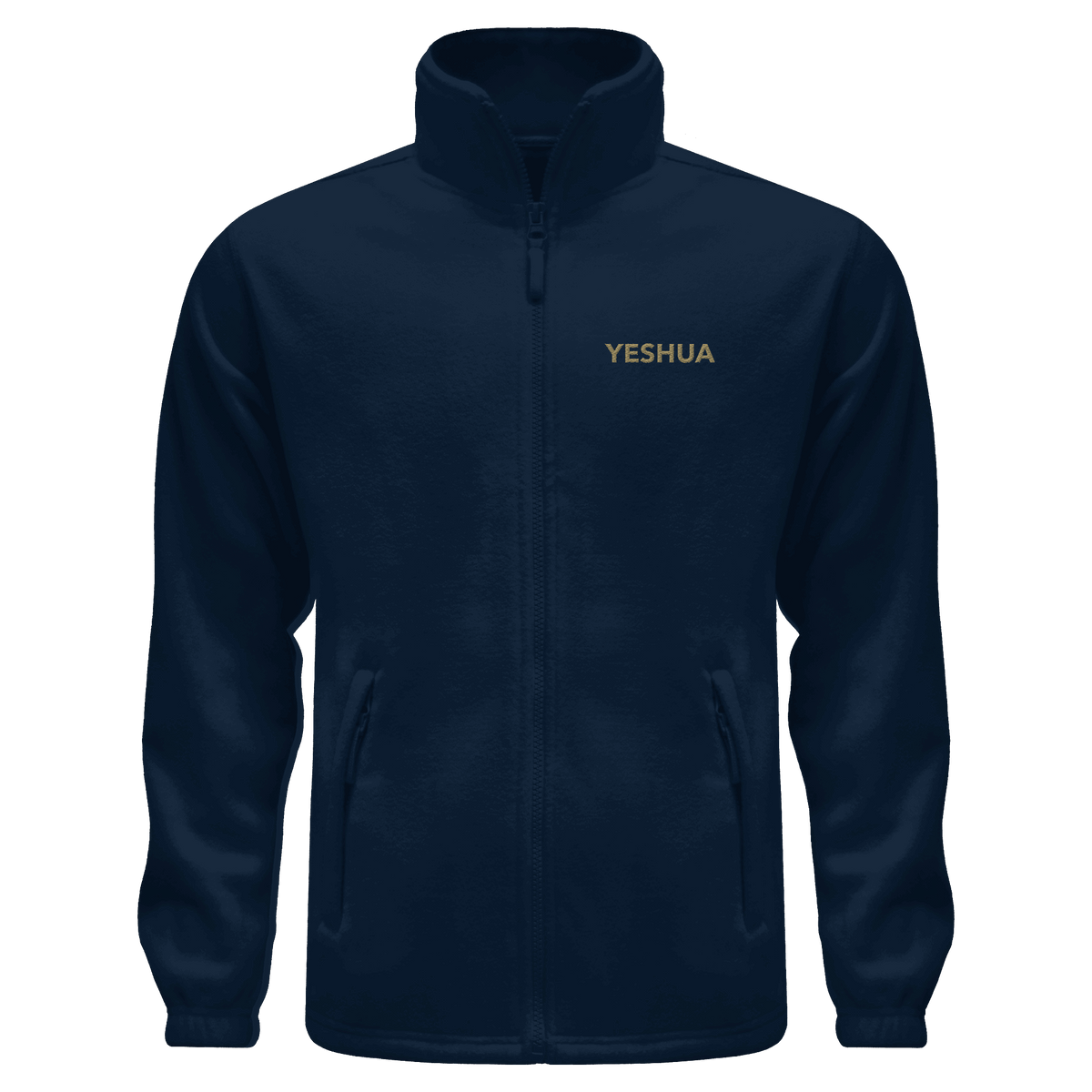 YESHUA – Der Name über allen Namen | Christliche Kleidung - Fleece Jacket - Jacken/ Zipper - Navy - GfoitMa