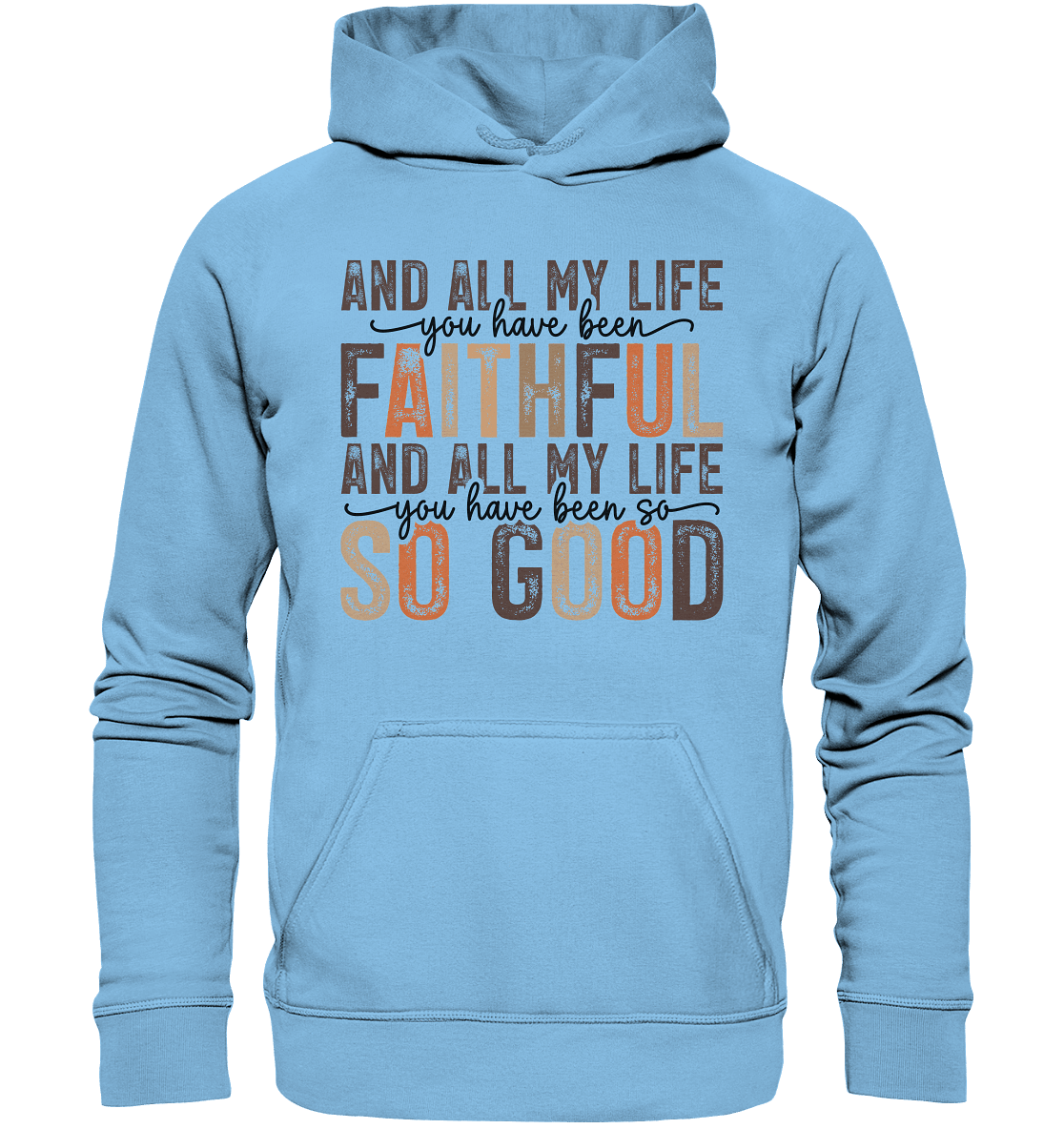 All My Life – Treue und Güte - Kids Premium Hoodie - Kids & Babys - Sky Blue - GfoitMa