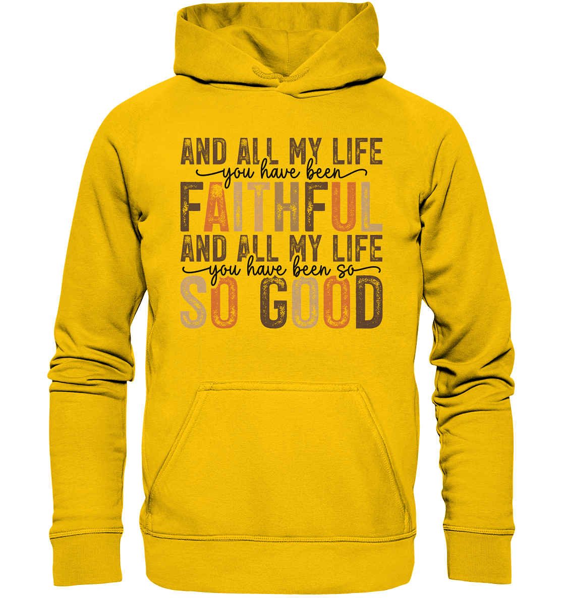 All My Life – Treue und Güte - Kids Premium Hoodie - Kids & Babys - Sunflower - GfoitMa