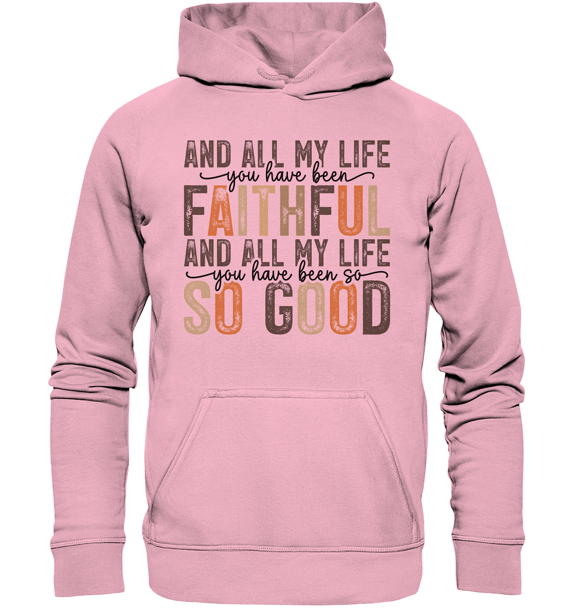 All My Life – Treue und Güte - Kids Premium Hoodie - Kids & Babys - Light Pink - GfoitMa