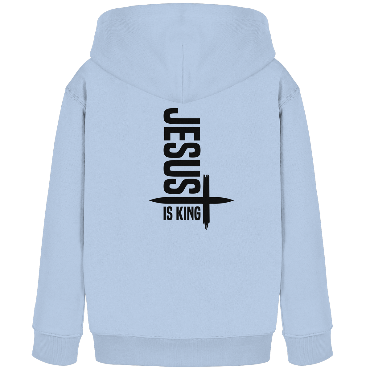 Jesus is King | Ein Statement des Glaubens - Kids Organic Hoodie