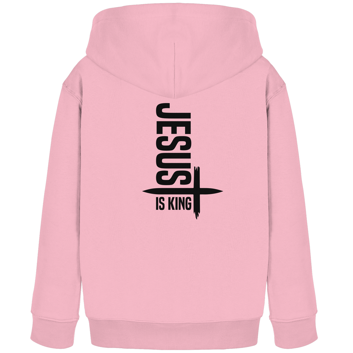 Jesus is King | Ein Statement des Glaubens - Kids Organic Hoodie