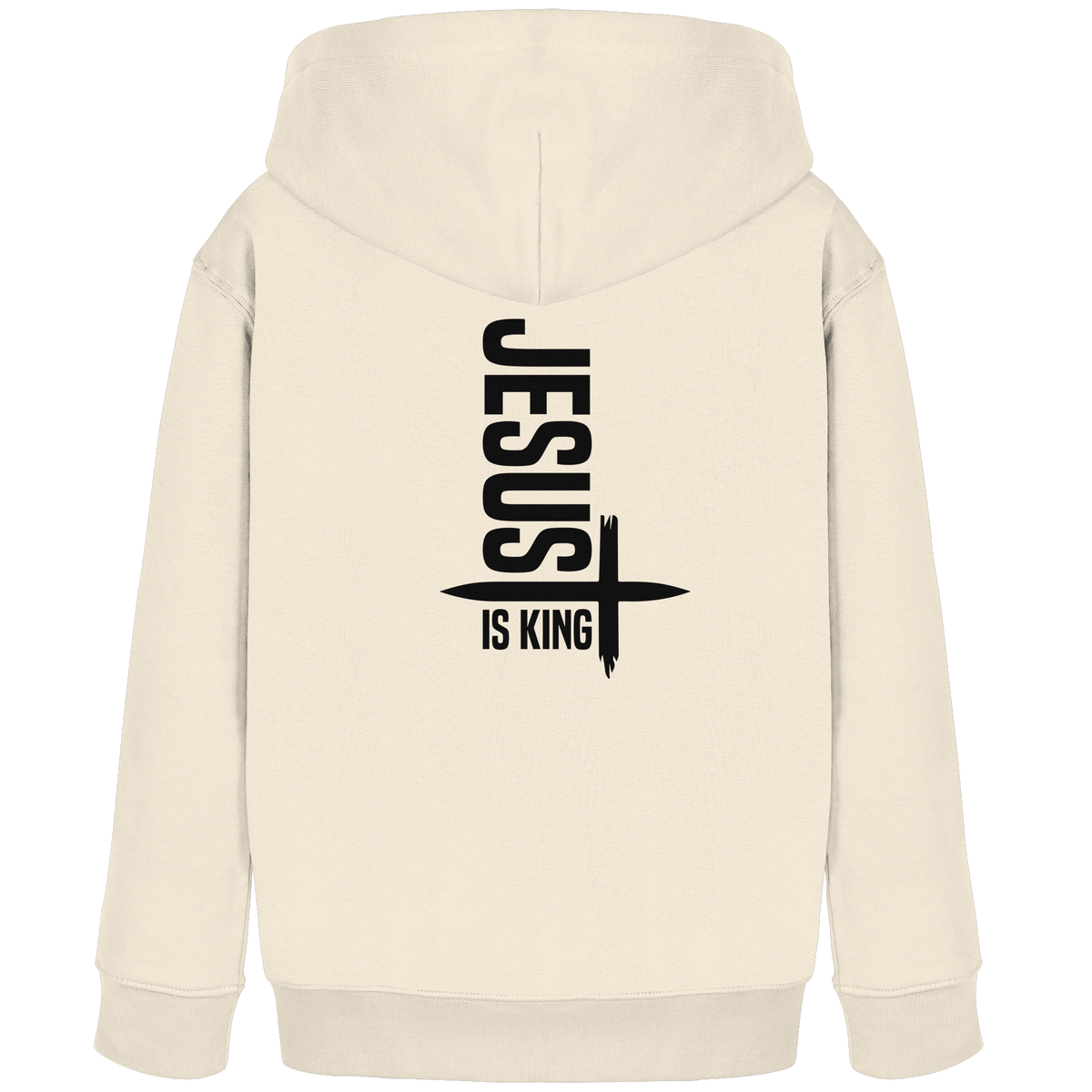 Jesus is King | Ein Statement des Glaubens - Kids Organic Hoodie