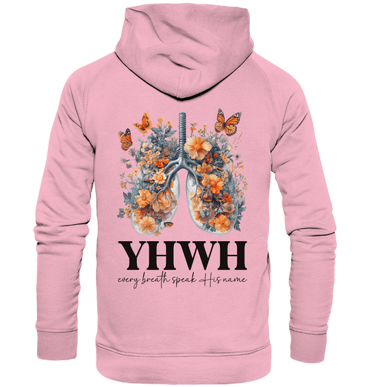 Every Breath Speak His Name – Leben, das Lobpreis atmet | Christliche Kleidung - Kids Premium Hoodie