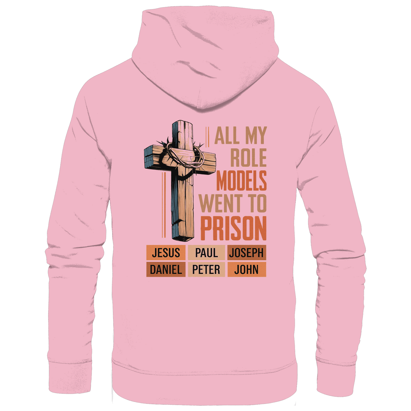 All My Role Models Went to Prison  | Christliches Design - Kids Premium Hoodie