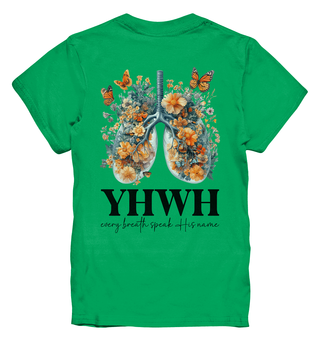 Every Breath Speak His Name – Leben, das Lobpreis atmet | Christliche Kleidung - Kids Premium Shirt