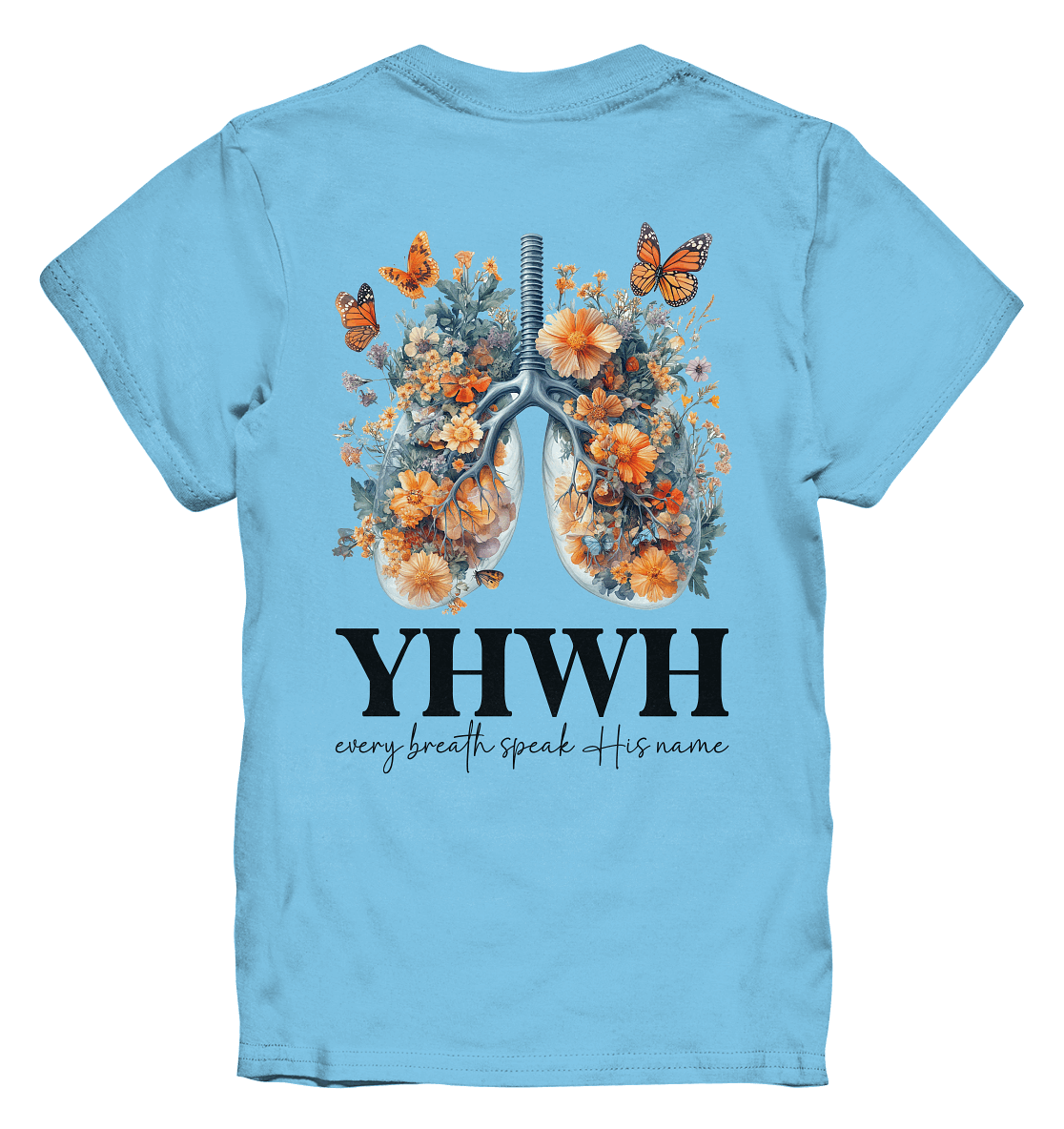 Every Breath Speak His Name – Leben, das Lobpreis atmet | Christliche Kleidung - Kids Premium Shirt