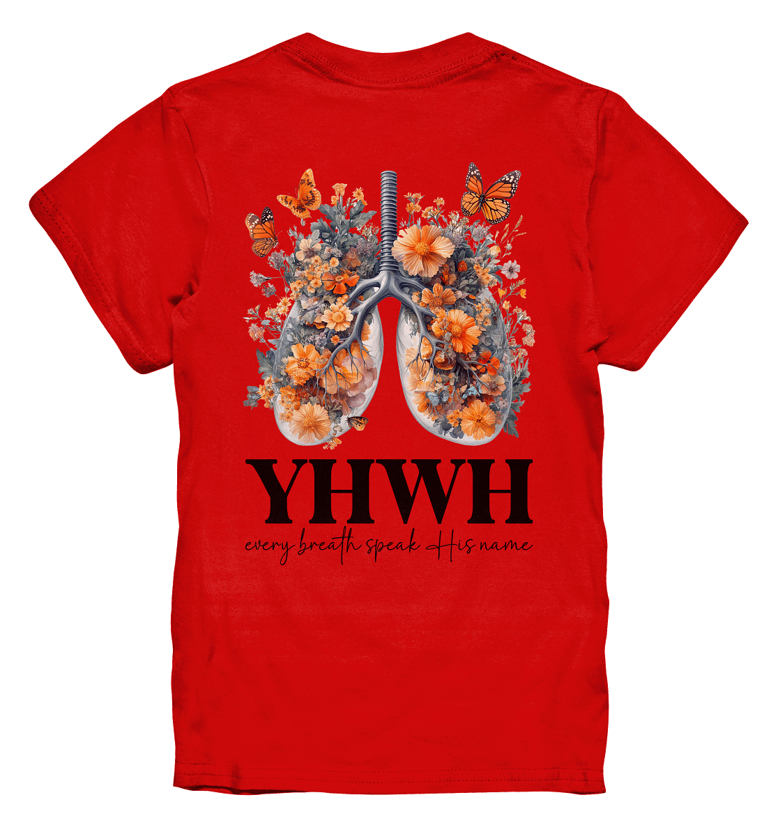 Every Breath Speak His Name – Leben, das Lobpreis atmet | Christliche Kleidung - Kids Premium Shirt