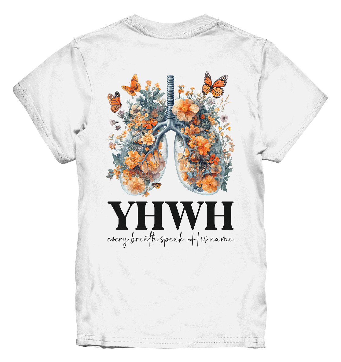 Every Breath Speak His Name – Leben, das Lobpreis atmet | Christliche Kleidung - Kids Premium Shirt