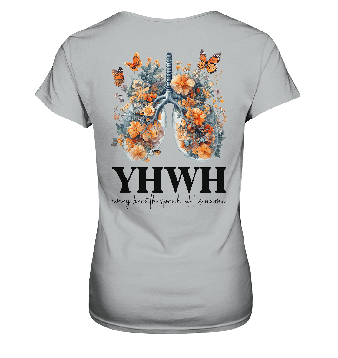 Every Breath Speak His Name – Leben, das Lobpreis atmet | Christliche Kleidung - Ladies Premium Shirt