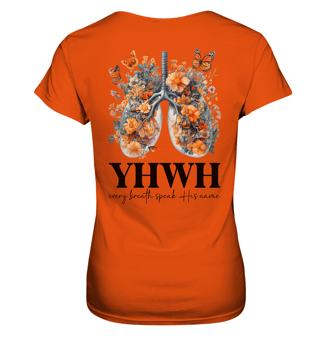 Every Breath Speak His Name – Leben, das Lobpreis atmet | Christliche Kleidung - Ladies Premium Shirt