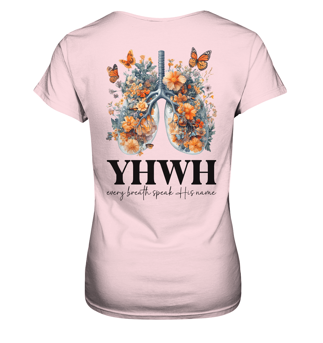 Every Breath Speak His Name – Leben, das Lobpreis atmet | Christliche Kleidung - Ladies Premium Shirt