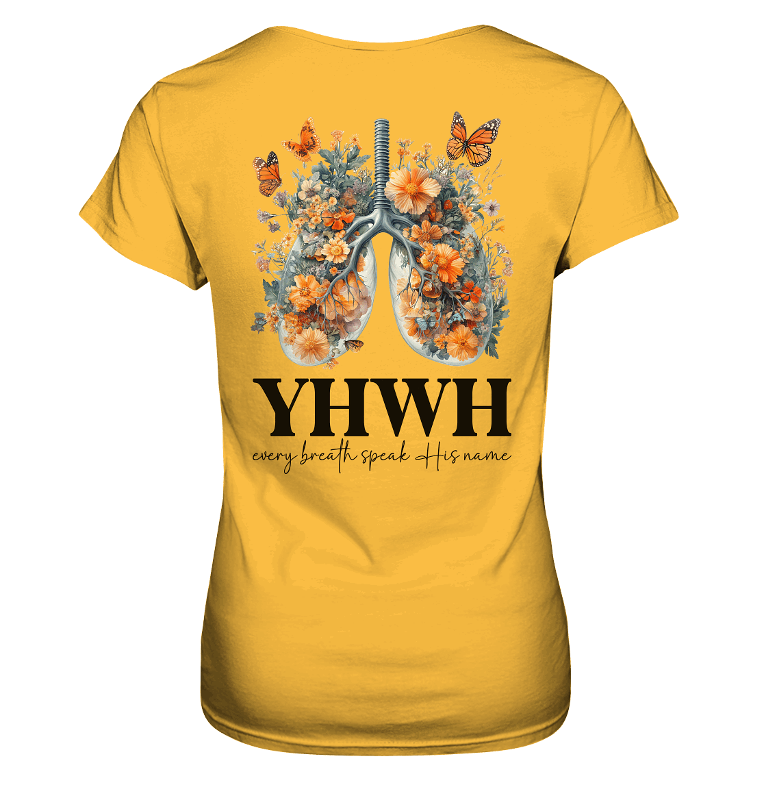 Every Breath Speak His Name – Leben, das Lobpreis atmet | Christliche Kleidung - Ladies Premium Shirt