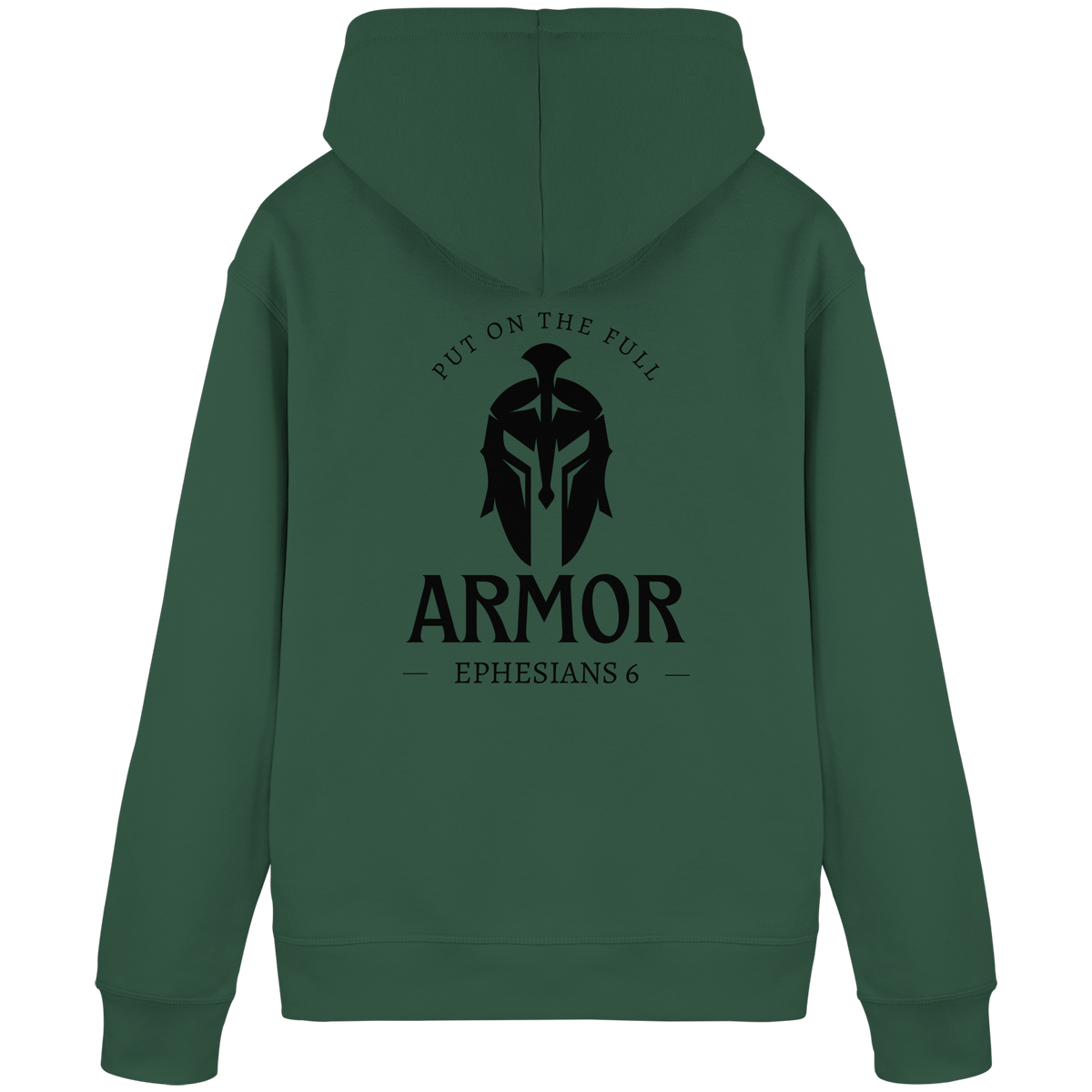 Put on the full armor - Gottes Rüstung für jeden Tag - Organic Basic Hoodie - GfoitMa - Bottle Green / S