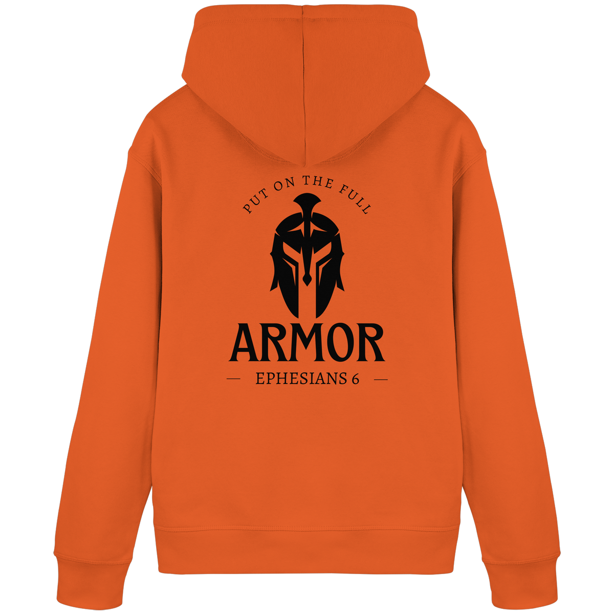 Put on the full armor - Gottes Rüstung für jeden Tag - Organic Basic Hoodie - GfoitMa - Bright Orange / S