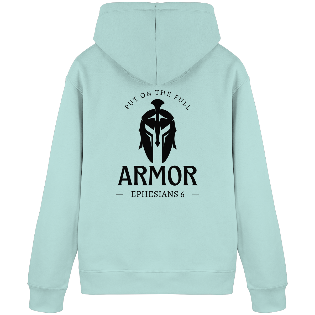 Put on the full armor - Gottes Rüstung für jeden Tag - Organic Basic Hoodie - GfoitMa - Caribbean Blue / S