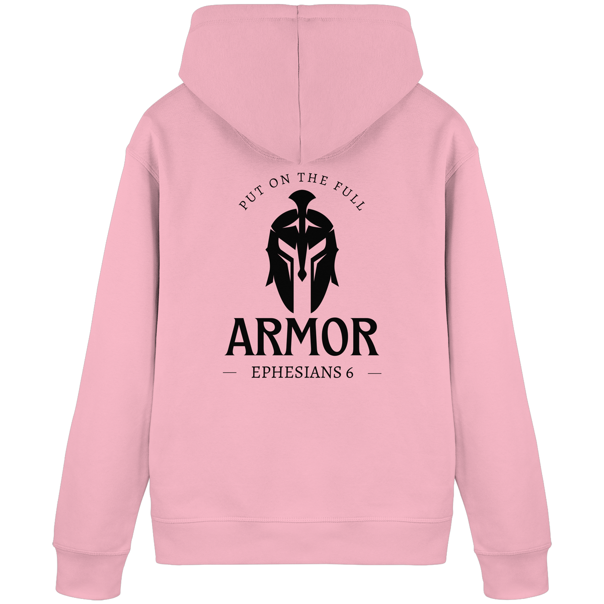 Put on the full armor - Gottes Rüstung für jeden Tag - Organic Basic Hoodie - GfoitMa - Cotton Pink / S