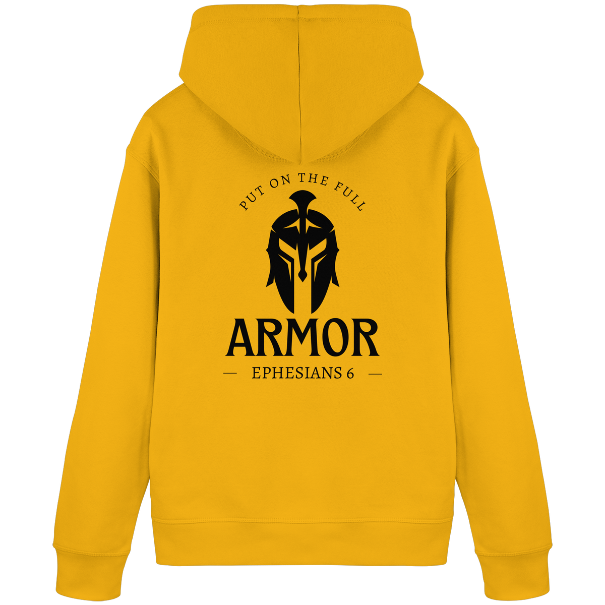 Put on the full armor - Gottes Rüstung für jeden Tag - Organic Basic Hoodie - GfoitMa - Spectra Yellow / S