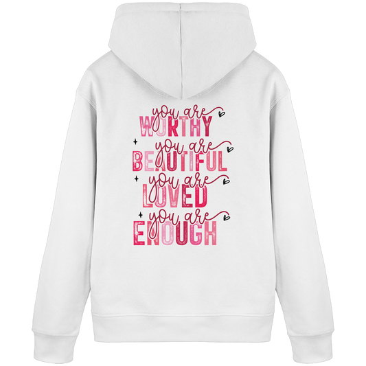 You are valuable – A reminder of the truth - Organic Basic Hoodie