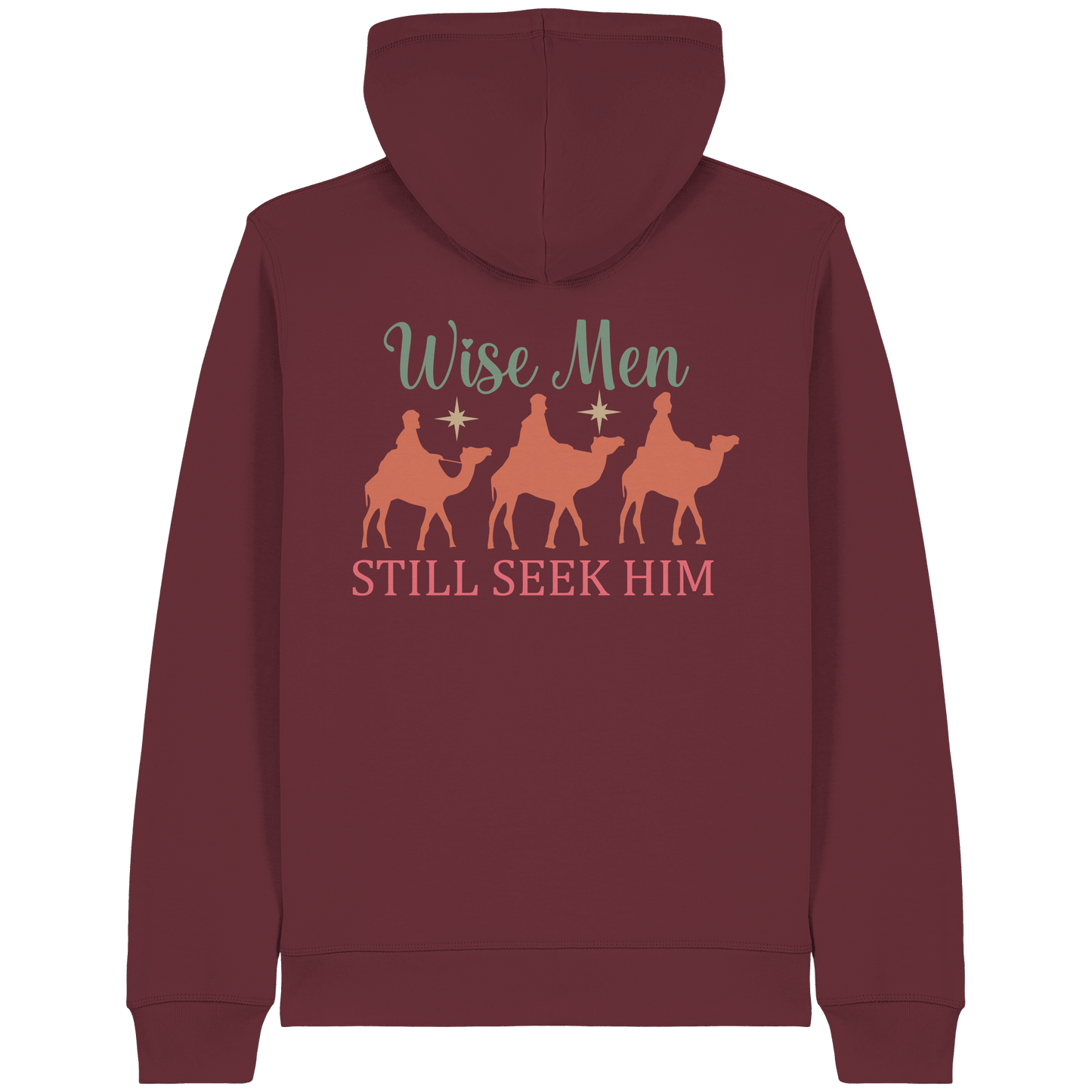 Weise Männer suchen ihn noch immer | Christliches Design mit den 3 Weisen - Organic Lightweight Zipper