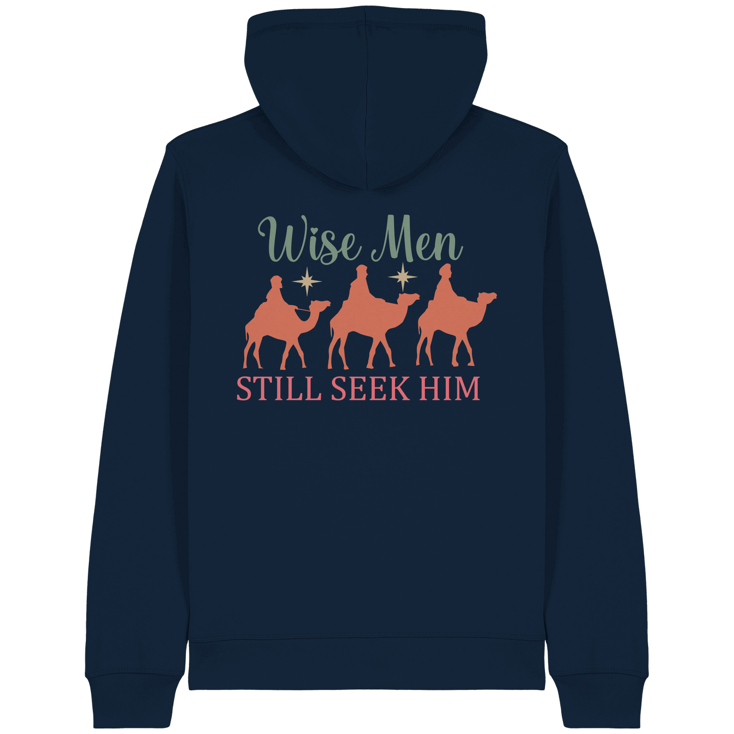 Weise Männer suchen ihn noch immer | Christliches Design mit den 3 Weisen - Organic Lightweight Zipper