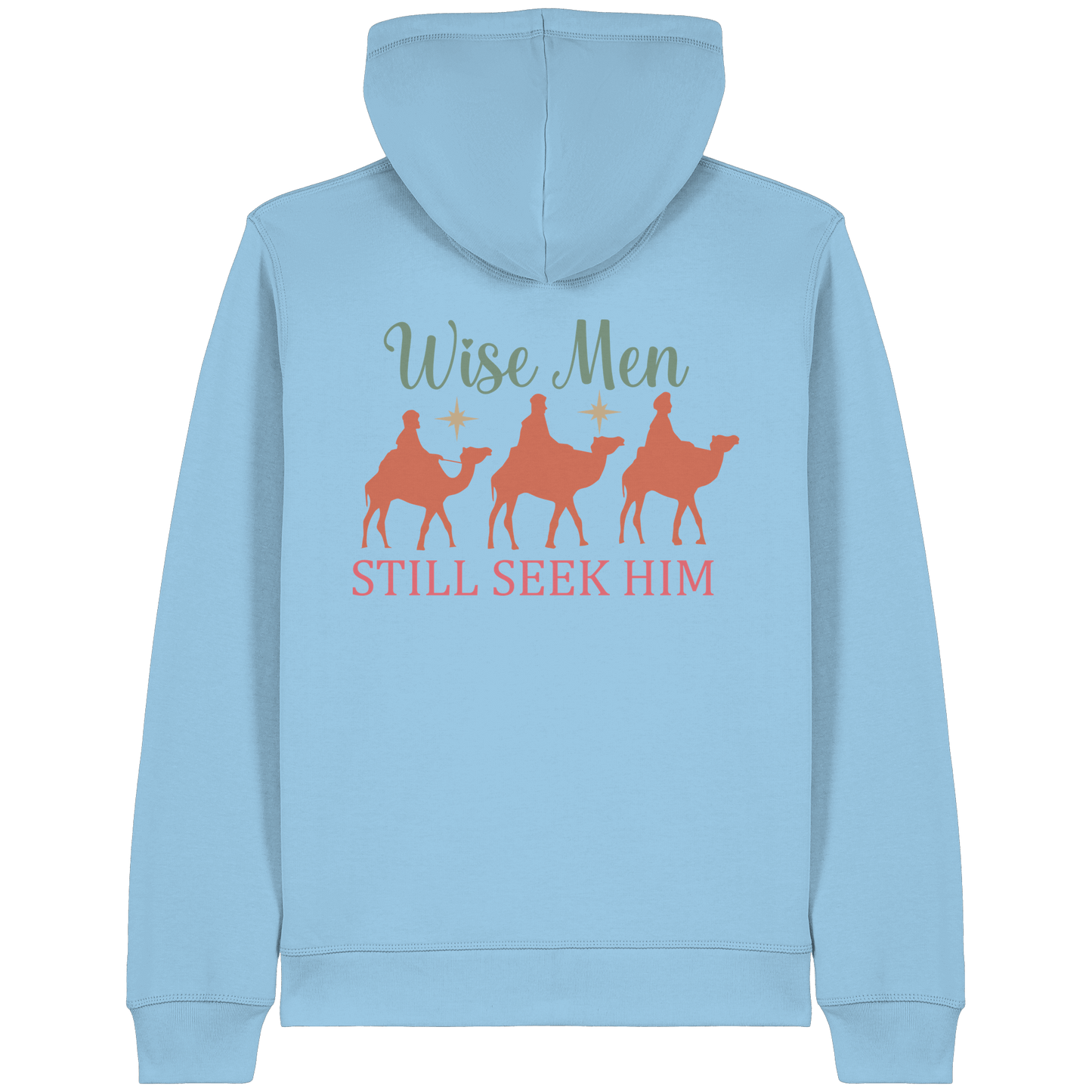 Weise Männer suchen ihn noch immer | Christliches Design mit den 3 Weisen - Organic Lightweight Zipper