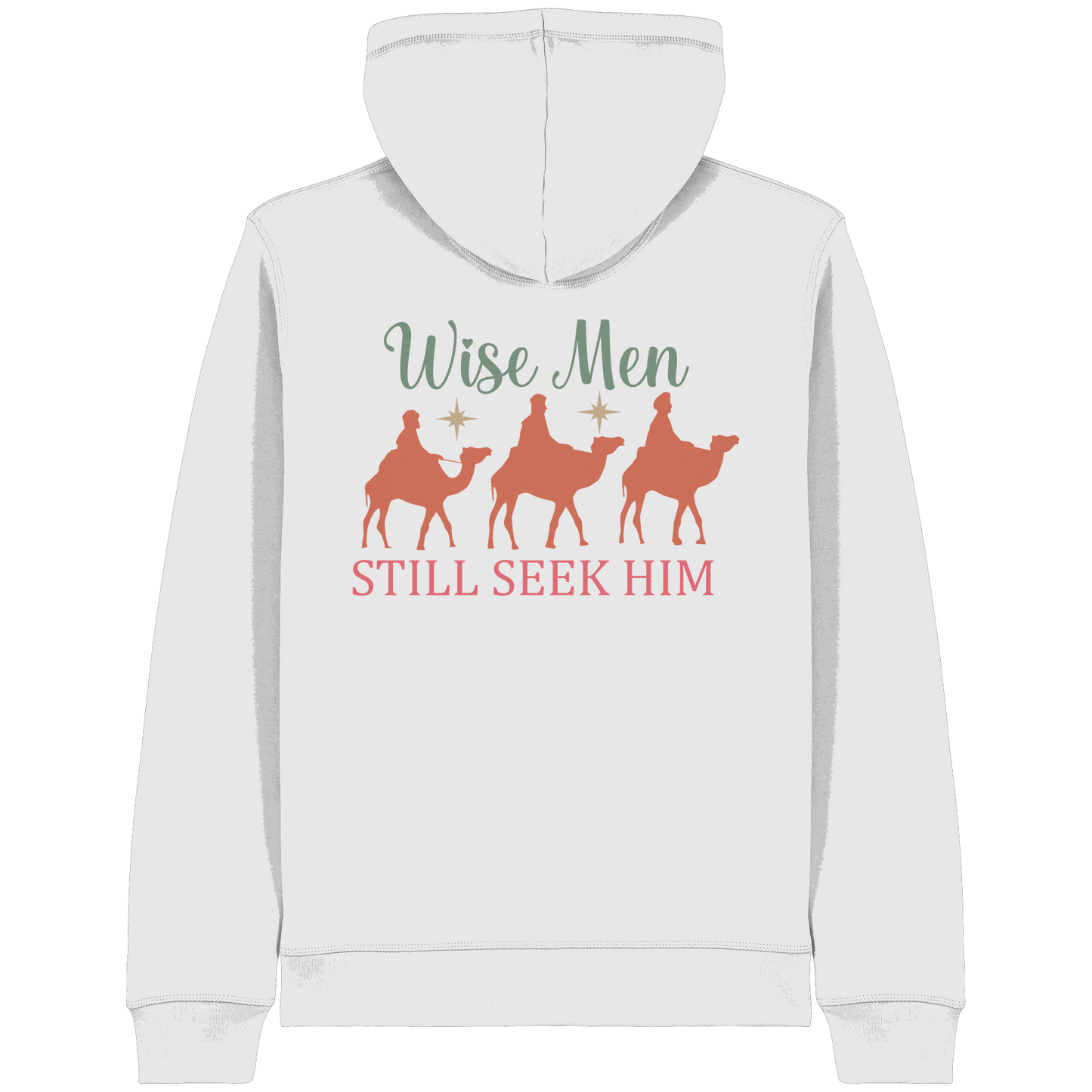 Weise Männer suchen ihn noch immer | Christliches Design mit den 3 Weisen - Organic Lightweight Zipper