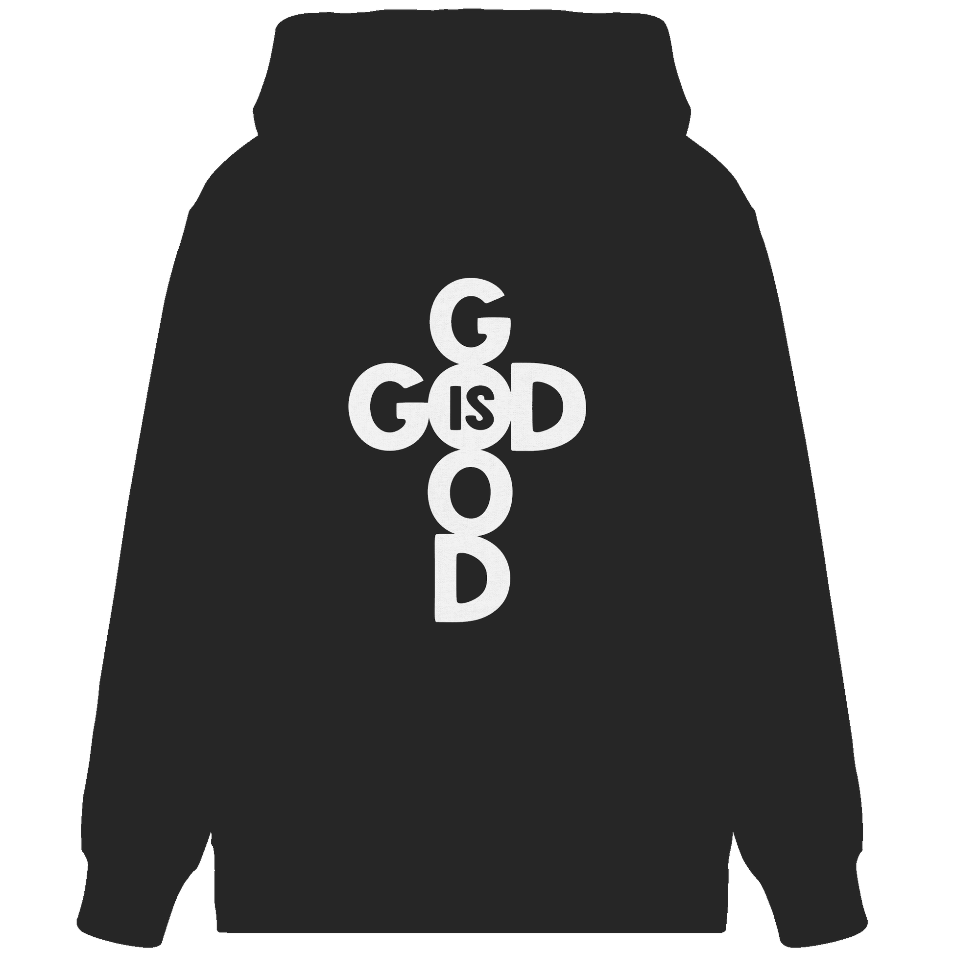 God is Good | Christliche Kleidung & Geschenke im Kreuz-Design - Organic Zipper