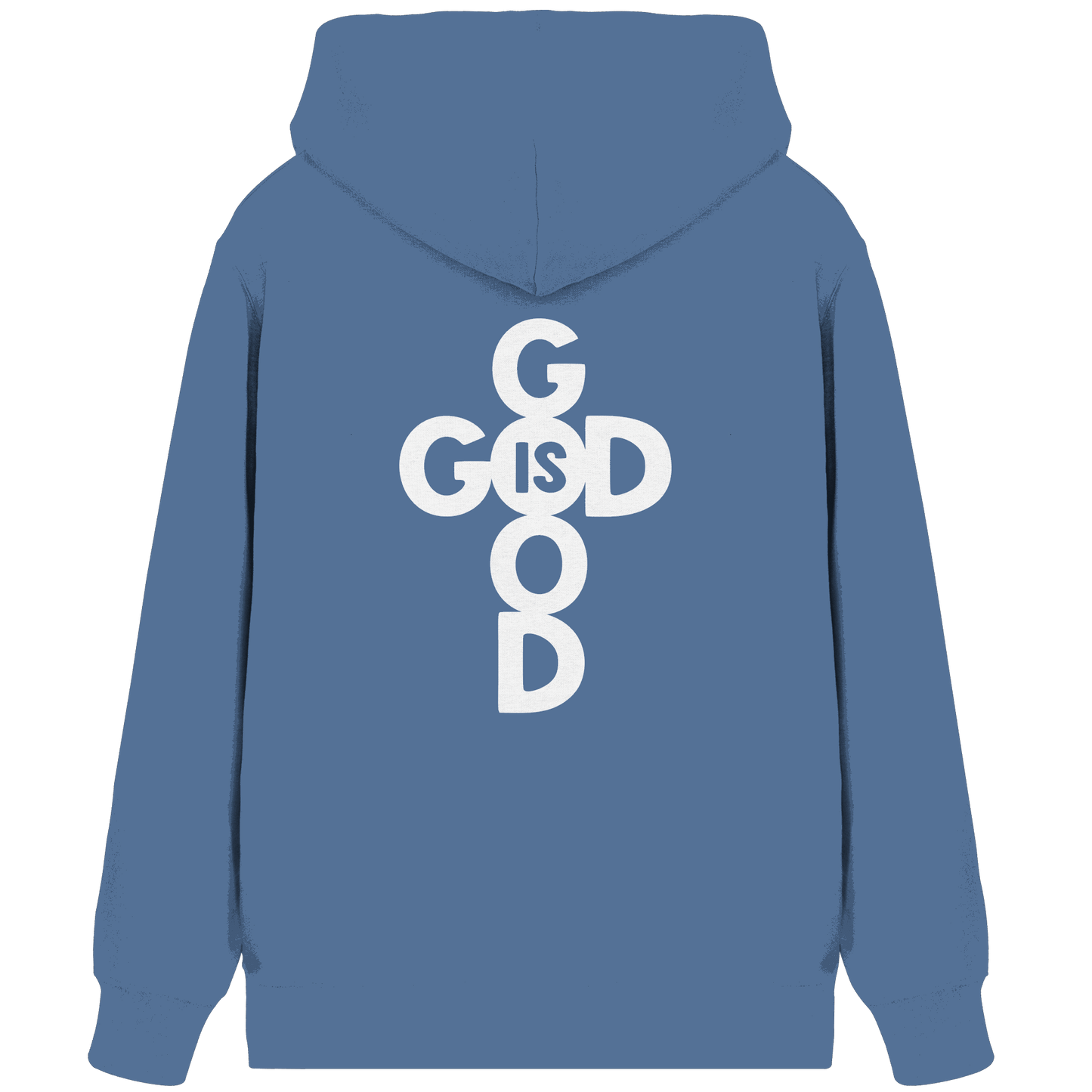 God is Good | Christliche Kleidung & Geschenke im Kreuz-Design - Organic Zipper