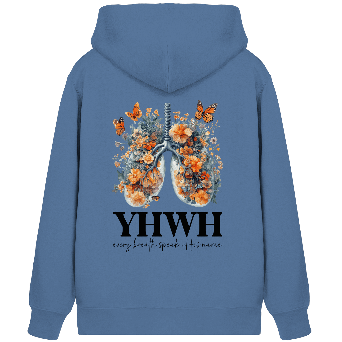 Every Breath Speak His Name – Leben, das Lobpreis atmet | Christliche Kleidung - Organic Zipper