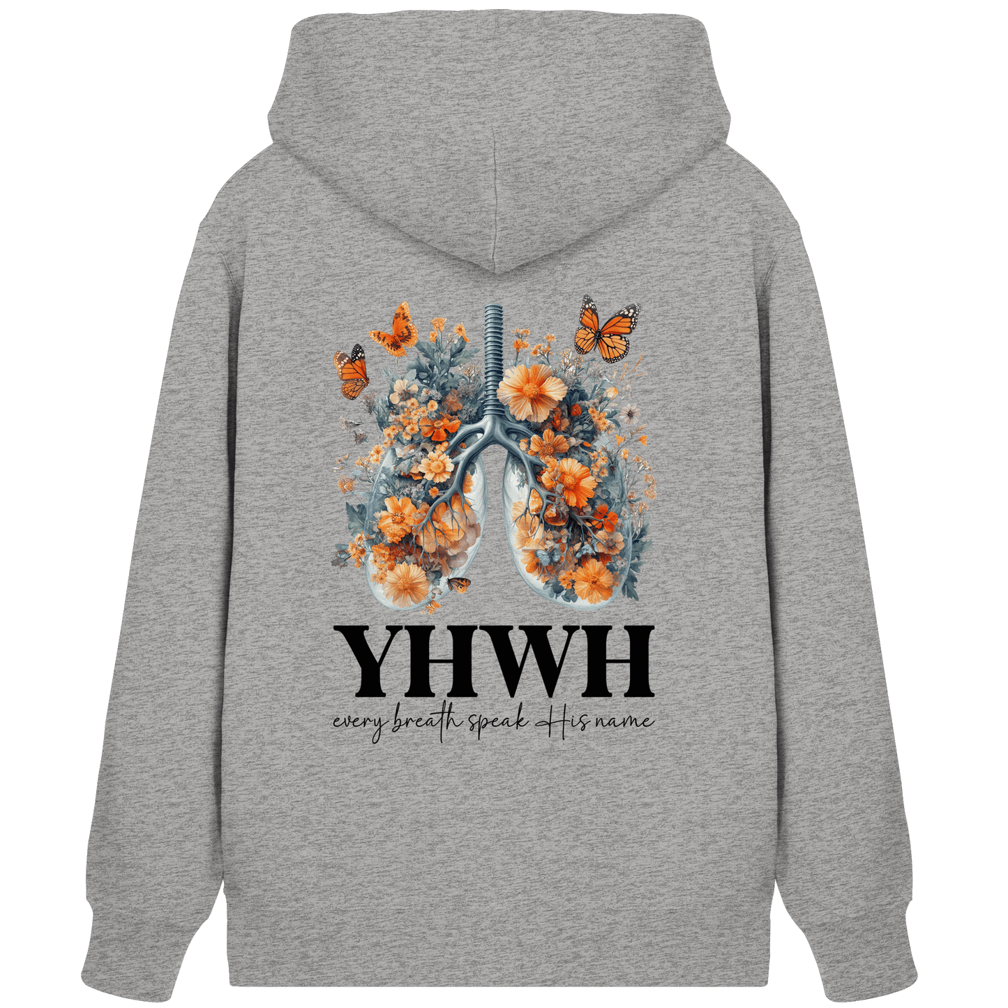 Every Breath Speak His Name – Leben, das Lobpreis atmet | Christliche Kleidung - Organic Zipper