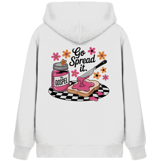 Go Spread It – The Gospel | Christliche Produkte - Organic Zipper
