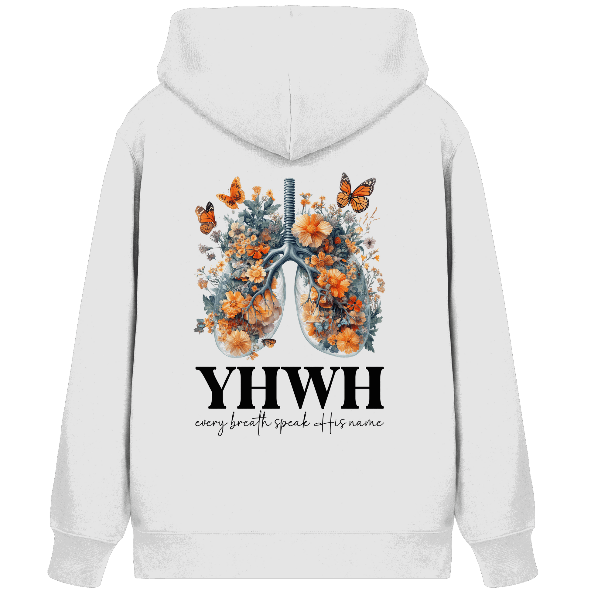 Every Breath Speak His Name – Leben, das Lobpreis atmet | Christliche Kleidung - Organic Zipper