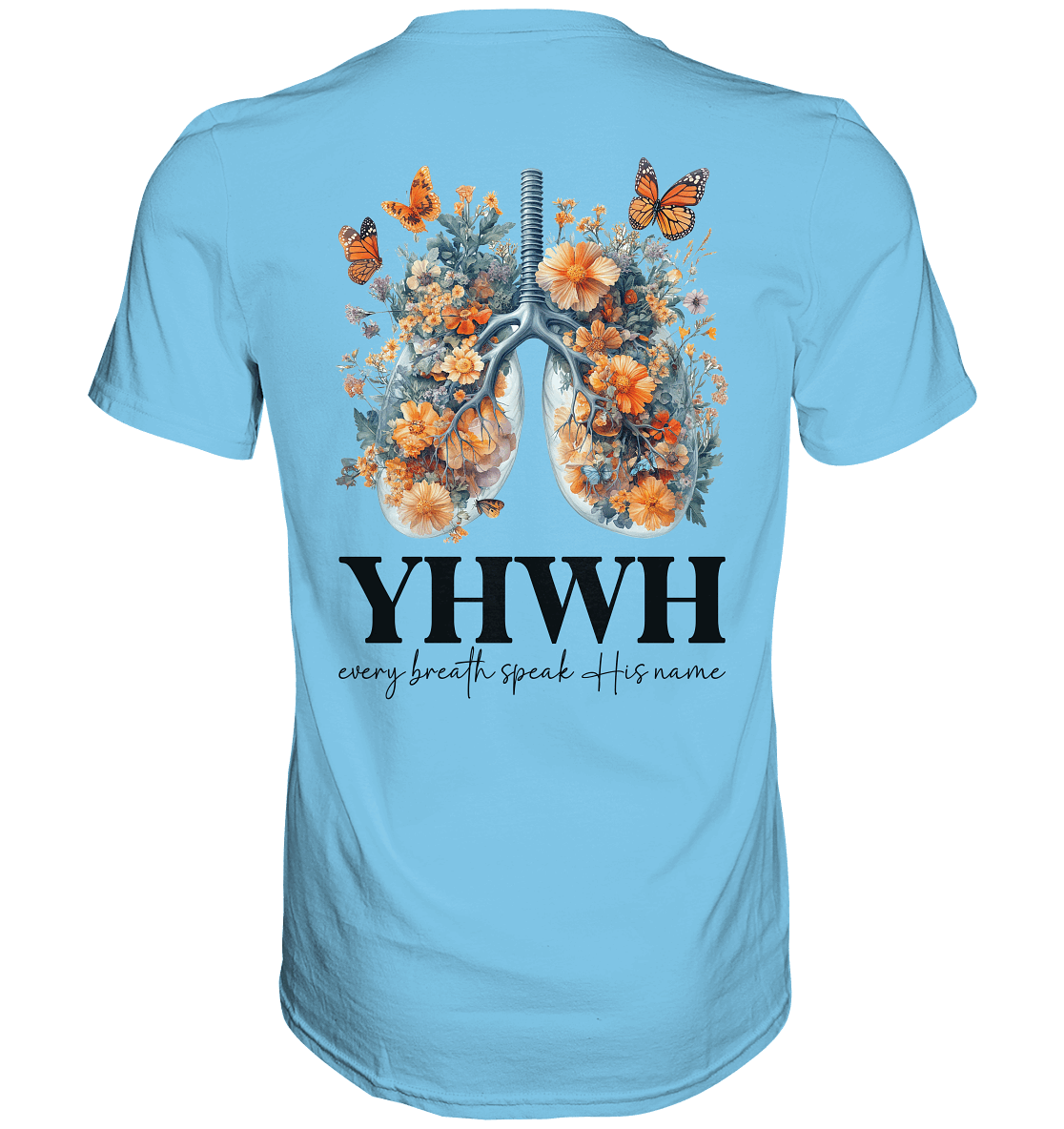 Every Breath Speak His Name – Leben, das Lobpreis atmet | Christliche Kleidung - Premium Shirt