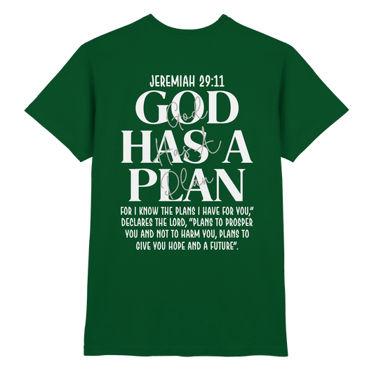 Jeremiah 29:11 – God Has a Plan | Christliches Design - Premium Shirt