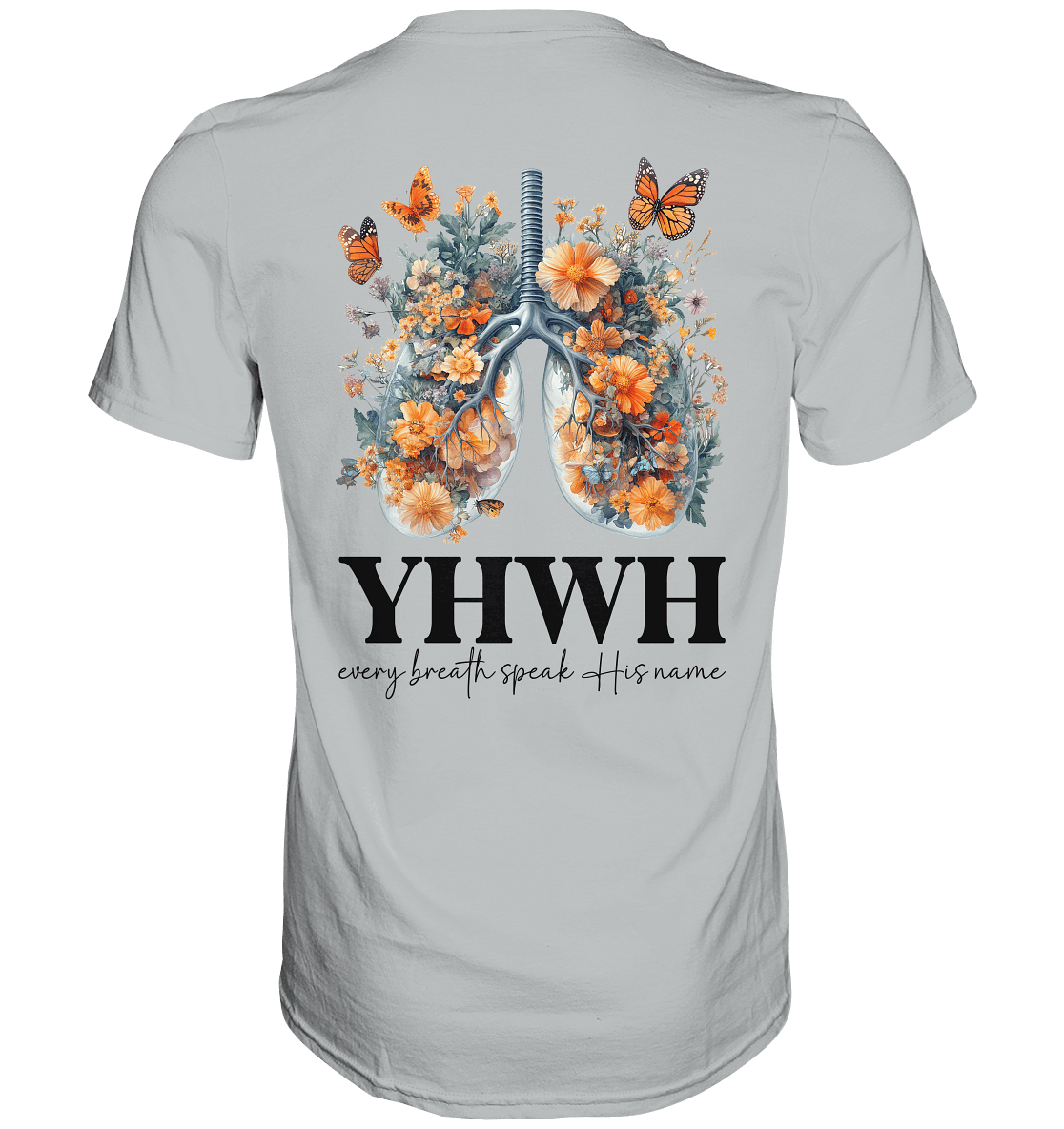 Every Breath Speak His Name – Leben, das Lobpreis atmet | Christliche Kleidung - Premium Shirt