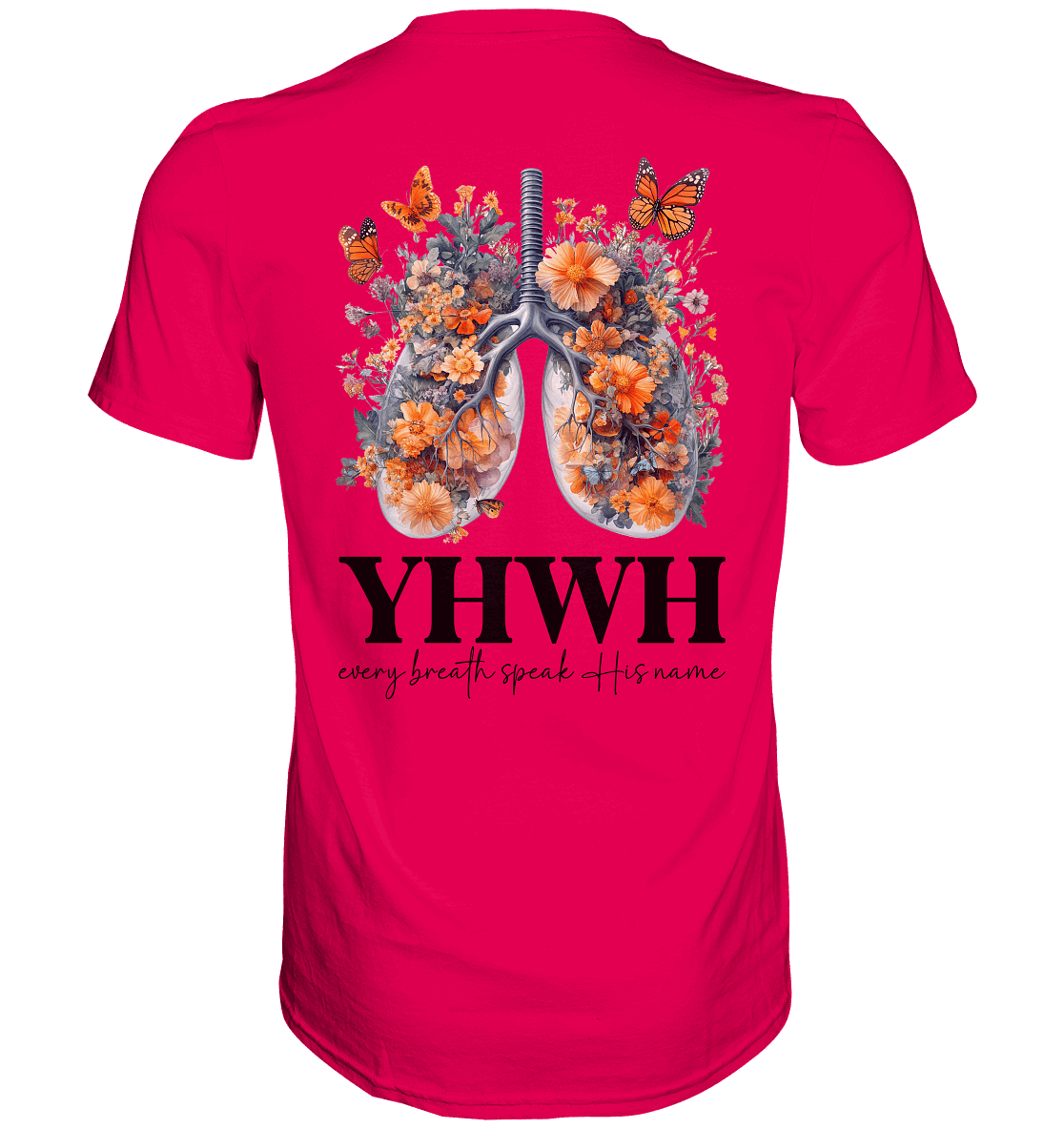 Every Breath Speak His Name – Leben, das Lobpreis atmet | Christliche Kleidung - Premium Shirt