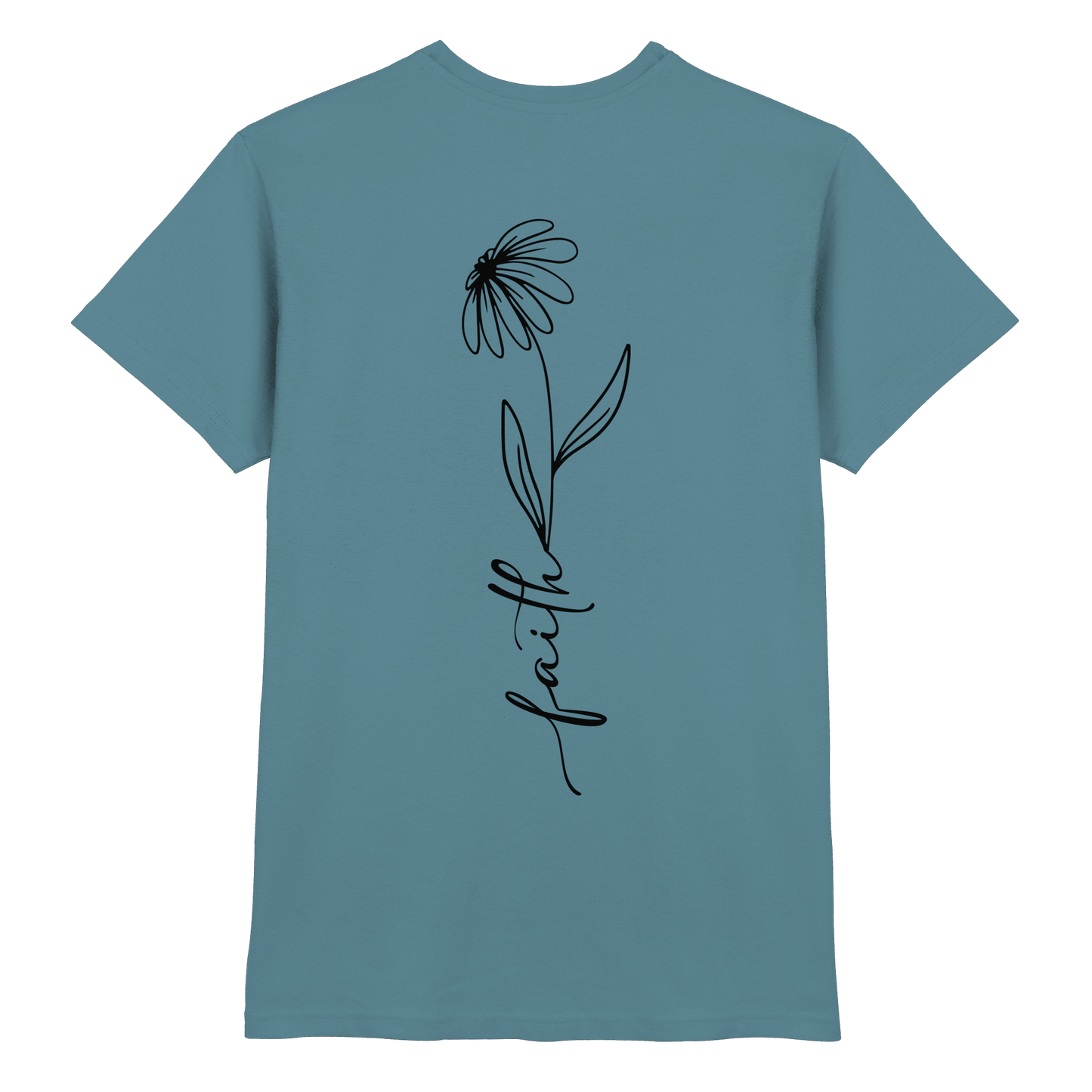 Faith – Glaube, der aufblüht - Premium Shirt